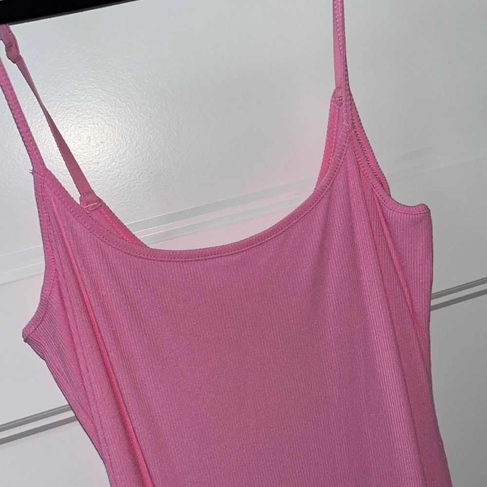 Pink skims soft lounge maxi dress size 2x
